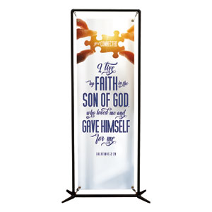 Connected Scripture 2' x 6' Banner