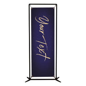Christmas Star Savior Is Born Your Text 2' x 6' Banner