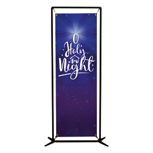 O Holy Night 2' x 6' Banner