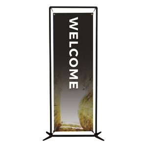 Hope Has Come Tomb Welcome 2' x 6' Banner