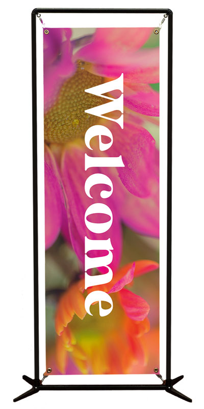 Banners, Spring - General, Mother's Day Bloom Welcome, 2' x 6'