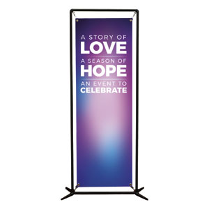 Story of Love 2' x 6' Banner