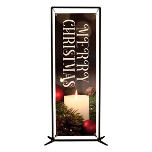 Christmas at Candle 2' x 6' Banner