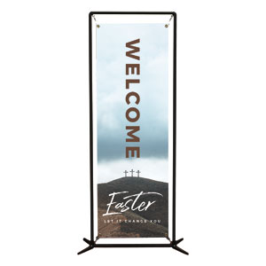 Easter Let It Change You 2' x 6' Banner