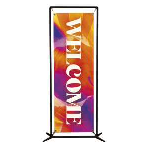 Easter Tomb Color Rays 2' x 6' Banner