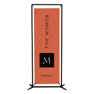MomCo Poppy 2' x 6' Banner