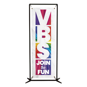 VBS Squares 2' x 6' Banner