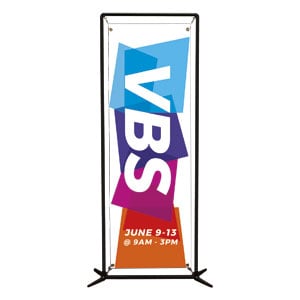 Vibrant Shapes VBS 2' x 6' Banner