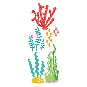 Ocean Buddies Sea Plants 1 StickUp