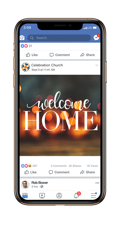Social Ads, Fall - General, Welcome Home Lights