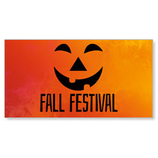 Orange Fall Festival Pumpkin 