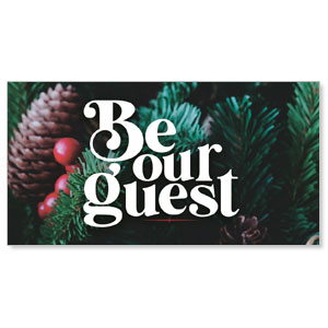 Be Our Guest Christmas Pine Social Media Ad Packages