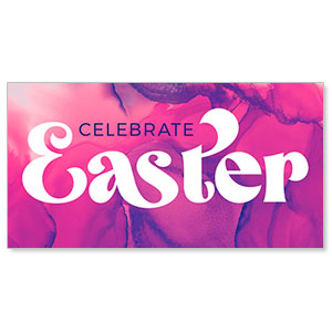 Celebrate Easter Watercolor Swirls Social Media Ad Packages