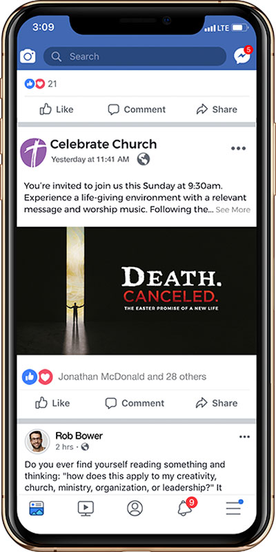 Social Ads, Easter, Easter Death Canceled