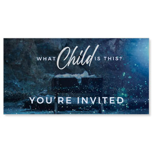 What Child Is This Snow Social Media Ad Packages