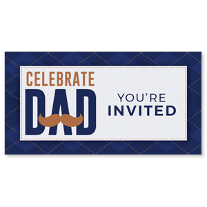 Celebrate Dad Mustache Social Media Ad Packages
