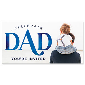 Celebrate Dad Son Social Media Ad Packages