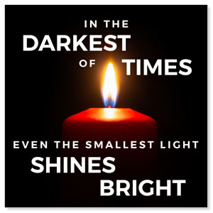 Dark Times Candle Social Media Ad Packages