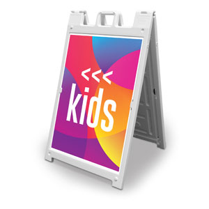 Curved Colors Kids 2' x 3' Street Sign Banners