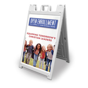 Kids Enroll Together 2' x 3' Street Sign Banners