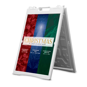 Christmas Events Trio 2' x 3' Street Sign Banners