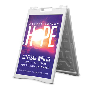 Easter Hope Tomb 2' x 3' Street Sign Banners