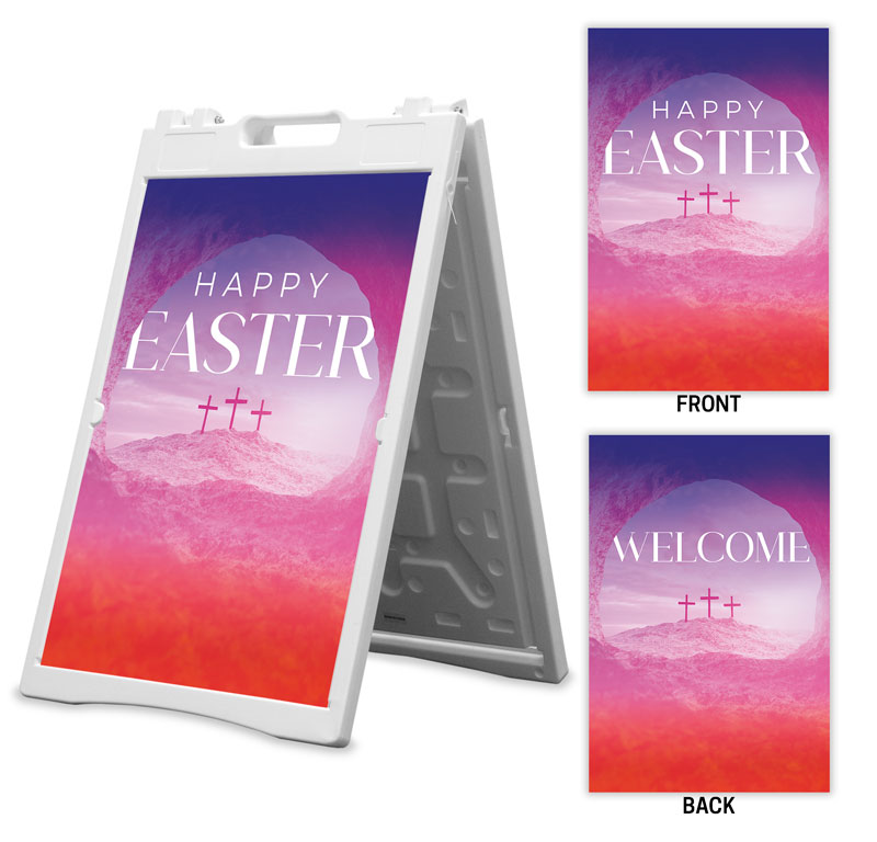 Banners, Easter, Greatest Comeback Happy Easter Welcome, 2' x 3'