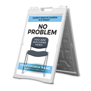 No Problem 2' x 3' Street Sign Banners