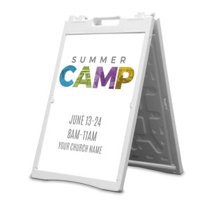 Summer Camp Colors 2' x 3' Street Sign Banners