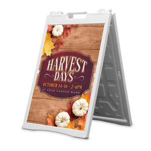 Harvest Days 2' x 3' Street Sign Banners