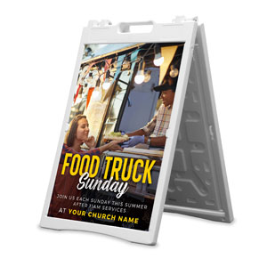 Food Truck Sunday 2' x 3' Street Sign Banners