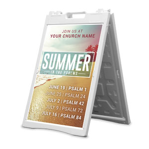 Summer in the Psalms 2' x 3' Street Sign Banners