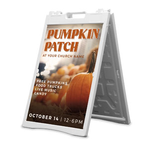 Pumpkin Patch 2' x 3' Street Sign Banners