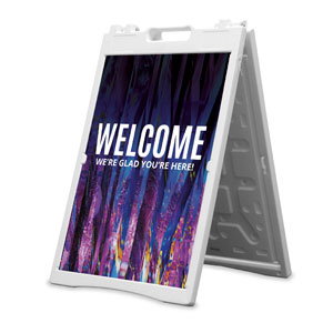 Scatter 2' x 3' Street Sign Banners