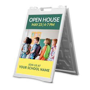 Open House Students 2' x 3' Street Sign Banners