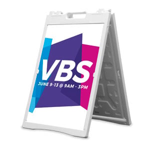 Vibrant Shapes VBS 2' x 3' Street Sign Banners