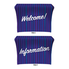 Modern Stripes Welcome Information 