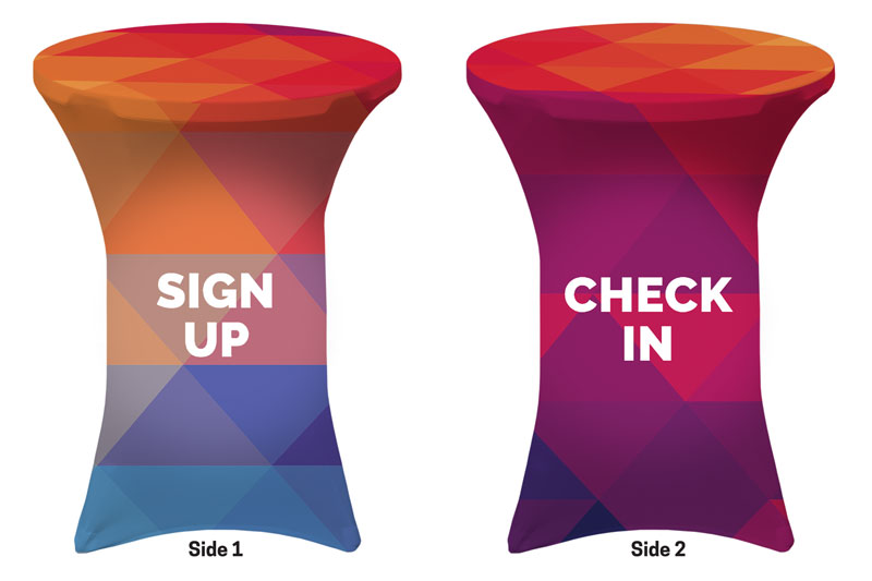 Table Covers, Geometric Bold Products, Geometric Bold Sign Up Check In, 43