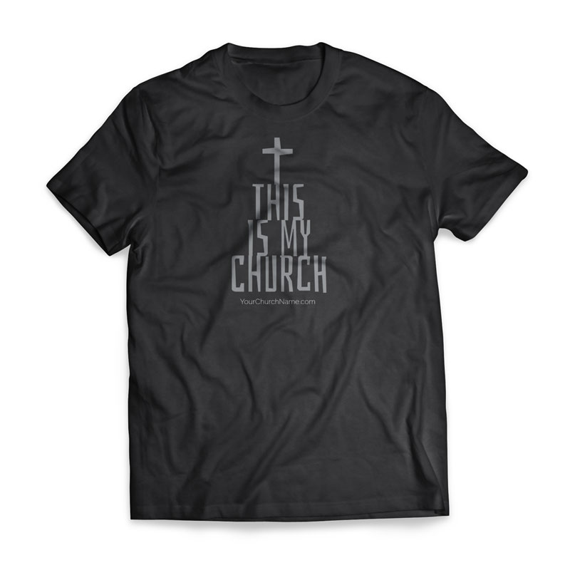 This Is My Church T-Shirt - Church Apparel - Outreach Marketing