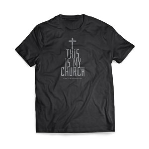 This Is My Church - Large Customized T-shirts