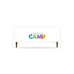 Summer Camp Colors Four-sided Table Throws