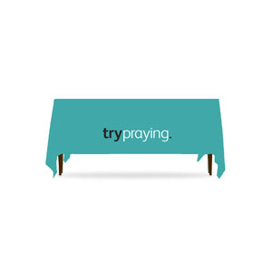 trypraying Table Throws