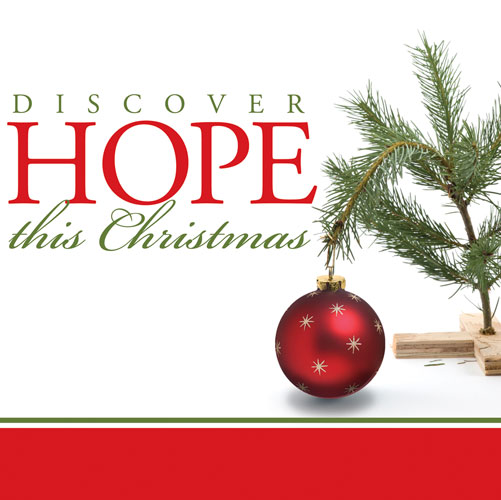 Banners, Christmas, Hope Christmas Tree, 3' x 3'
