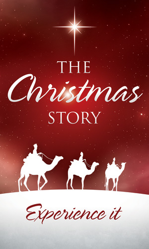Banners, Christmas, The Christmas Story, 3 x 5
