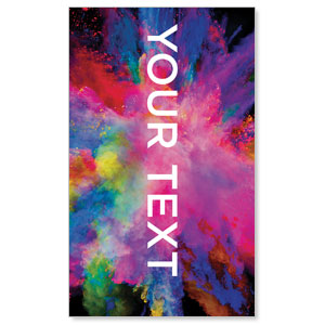 Back to Church Easter Your Text 3 x 5 Vinyl Banner