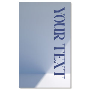 Light and Shadow Your Text 3 x 5 Vinyl Banner