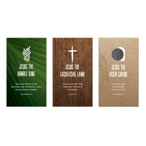 Easter Icons Paper Triptych 3 x 5 Vinyl Banner
