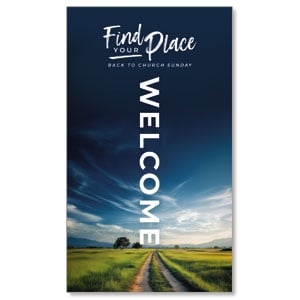BTCS Find Your Place 3 x 5 Vinyl Banner