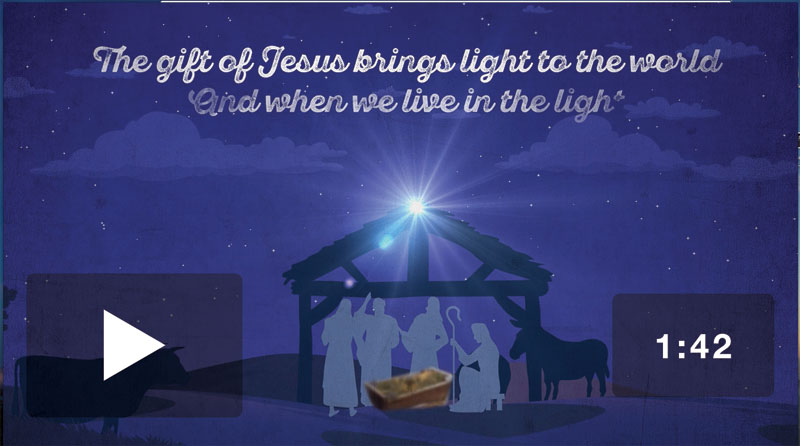 Video Downloads, Christmas, The Light of Christmas Welcome Video