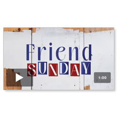 Friend Sunday Invite Promo 